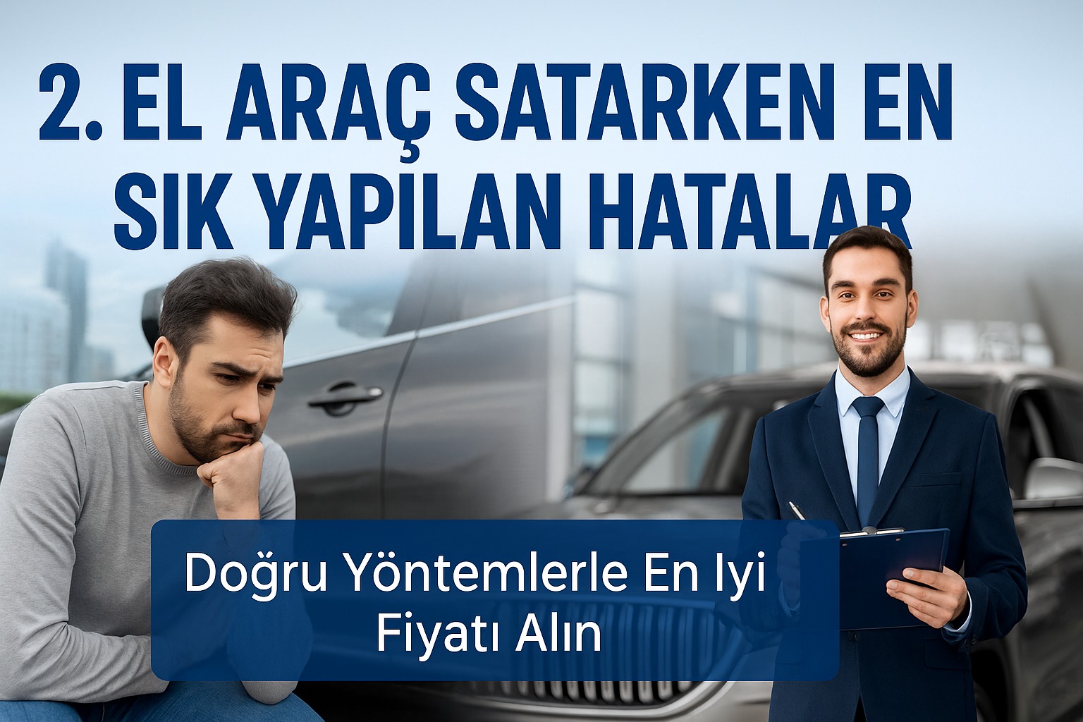 İkinci El Araba Satarken Yapılan 5 Büyük Hata ve Çözüm Yolları