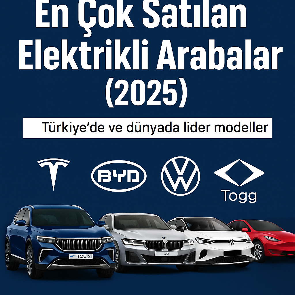2025’in En Çok Satılan Elektrikli Arabaları: Hangi Modeller Öne Çıktı?