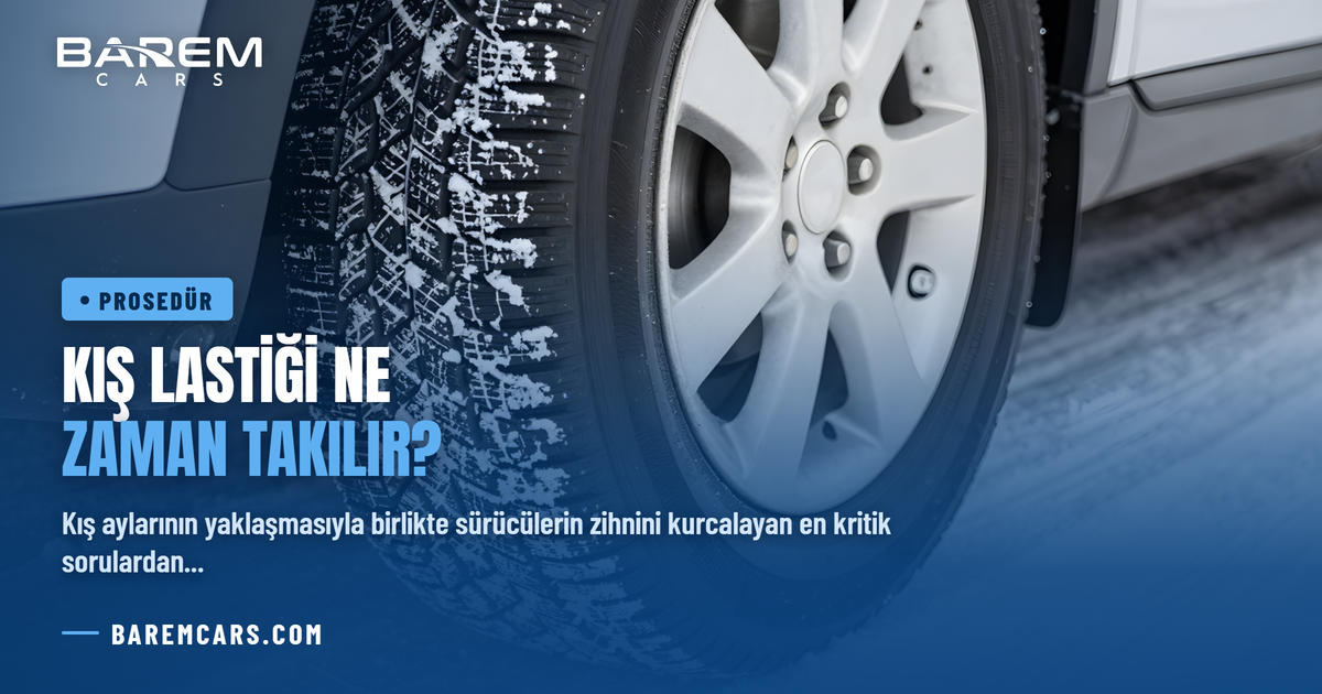 Kış Lastiği Ne Zaman Takılır? 2026 Yasal Tarihleri, 7 Derece Kuralı ve Cezalar