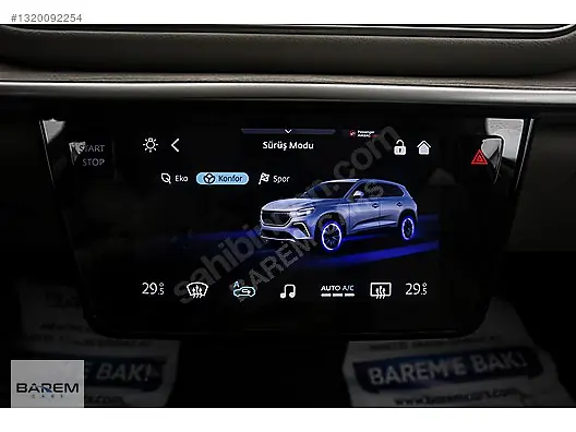 2023 TOGG Ankara Barem Cars - Boyasız,Değişensiz ,Cam T.,Meridian,Kış P. T10X V2 Standart Menzil - satılık fotoğraf 12