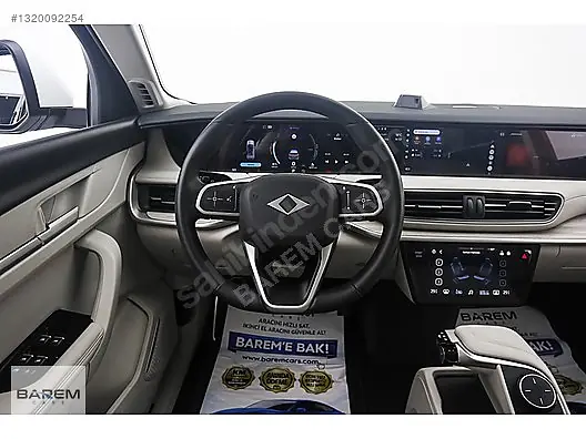 2023 TOGG Ankara Barem Cars - Boyasız,Değişensiz ,Cam T.,Meridian,Kış P. T10X V2 Standart Menzil - satılık fotoğraf 32