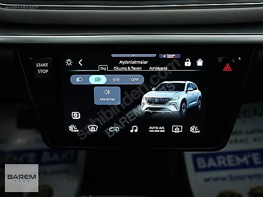 2024 TOGG Boyasız , Değişensiz , Uzun Menzil,Cam Tavan, Hayalet , Keyless T10X V1 Uzun Menzil - satılık fotoğraf 11