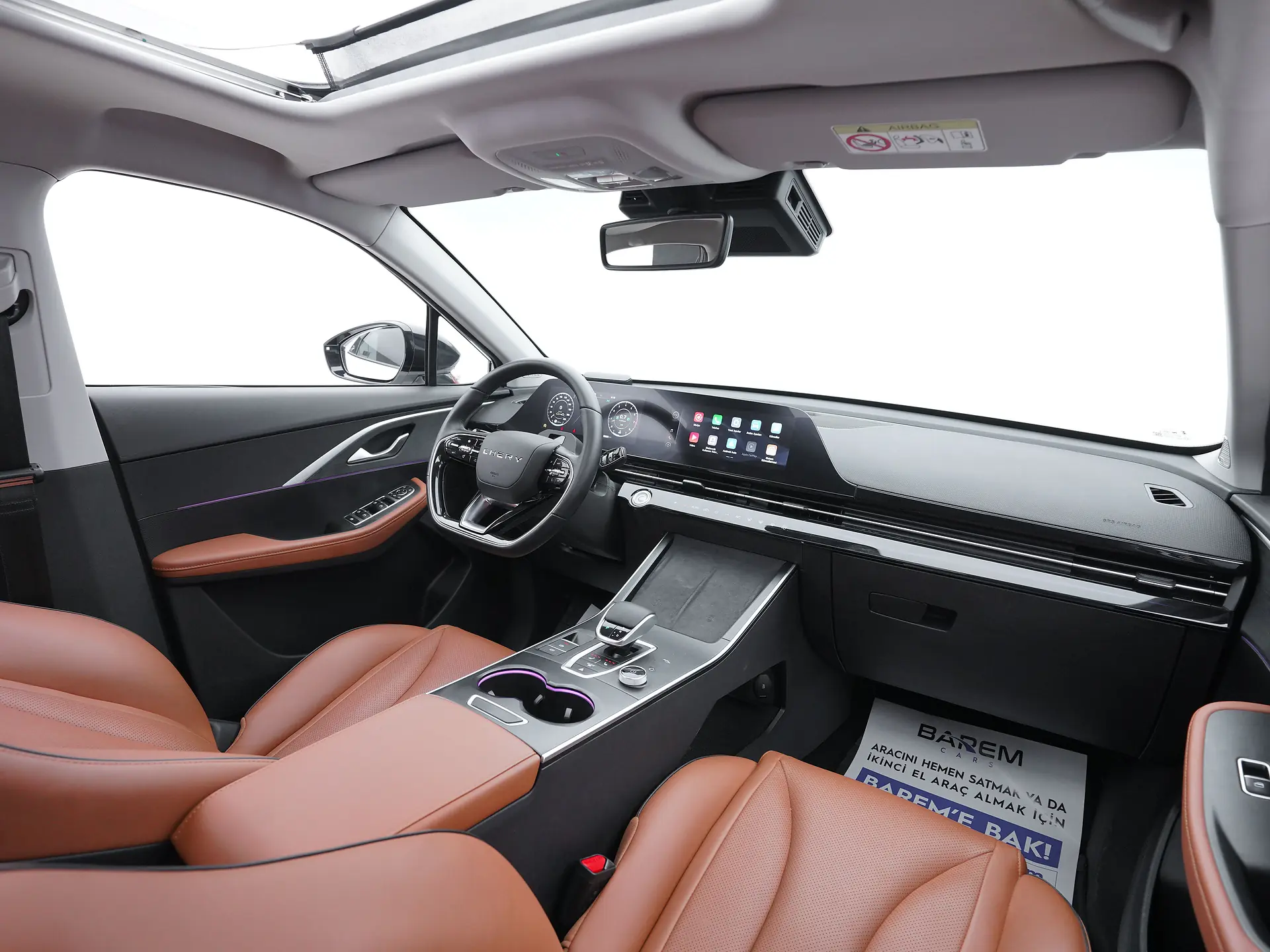 2023 Chery Boyasız ,35.831 Km , Cam Tavan , Isıtma , Hayalet , Soğutma,Sony - satılık fotoğraf 9